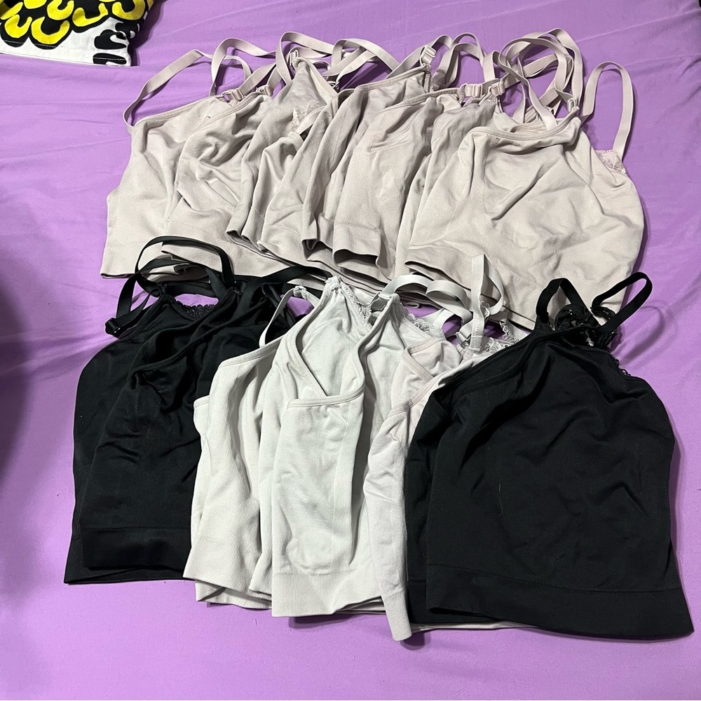 Lot of 13 Cacique bralettes
